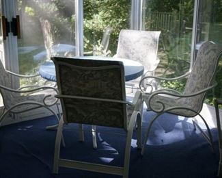 Patio table and chairs