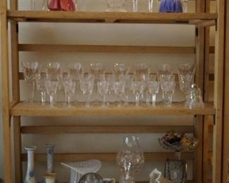 Waterford stemware, Royal Doultons, cups and saucers, Meissen and more