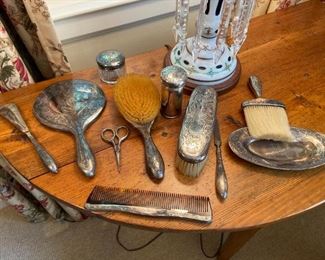 11 pc. sterling dresser set