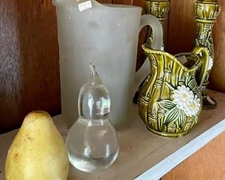 MISCELLANEOUS VINTAGE GLASSWARE

**Some the items in this group have been SOLD. 