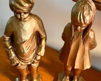 VINTAGE BOY/GIRL FIGURINES
