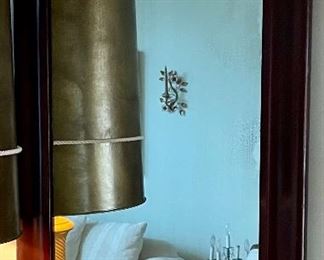 LARGE FRAMED MIRROR