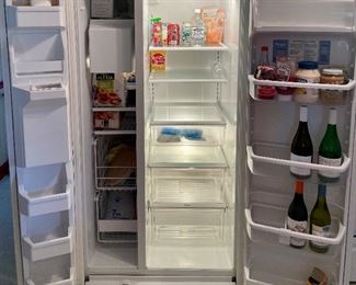 WHIRLPOOL SIDE-BY-SIDE FRIDGE/FREEZER