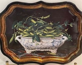 VINTAGE WOODEN TRAY - MADE IN ENGLAND