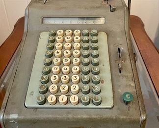 ANTIQUE NATIONAL ADDING MACHINE