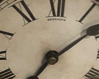 ANTIQUE SESSIONS MANTLE CLOCK