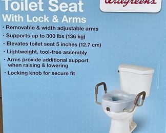 RAISED TOILET SEAT