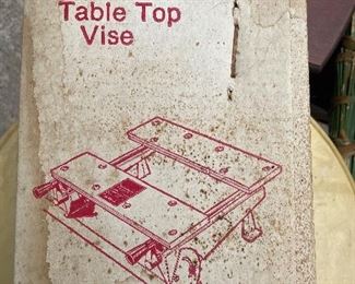 CRAFTSMAN TABLE TOP VISE (UNOPENED)