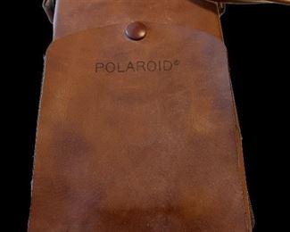 POLAROID SX-70 LAND CAMER, MODEL 2   W/LEATHER CASE