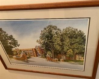 LARGE HIGH POINT HIGH SCHOOL PRINT