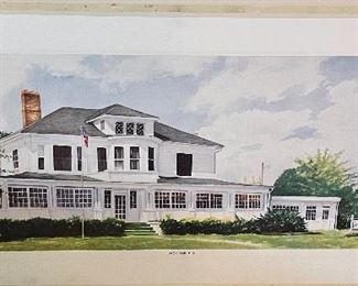 SIGNED, NUMBERED 122/250 "JACK and JILL" PRESCHOOL, HIGH POINT, NC by GREGORY ALDRIDGE