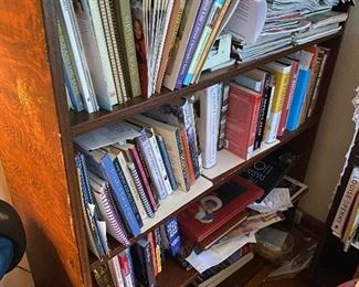 Lots of books on spiritual paths.