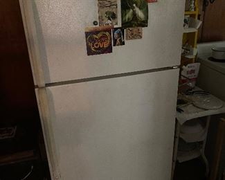 Working fridge.