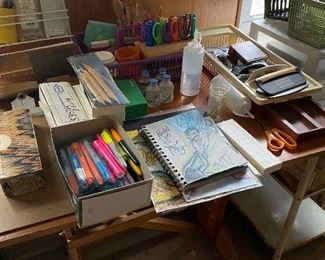 Art supplies.