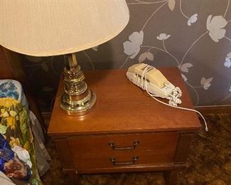 Cute side table for bedroom suite.