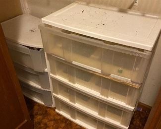 Storage containers will help you organize your life.