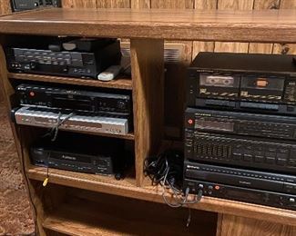 Marantz stereo equipment.