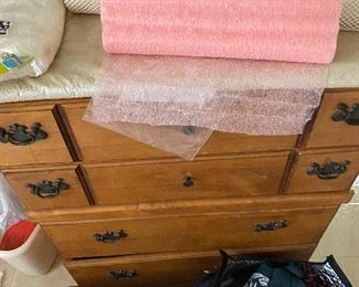 Numerous small dressers.