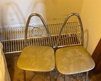 There are four of these adorable MCM kids chairs.