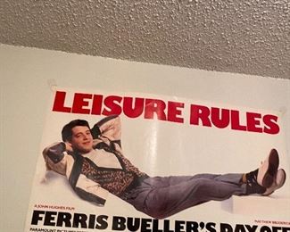 Ferris won't be at the sale. Um, he's sick. My best friend's sister's boyfriend's brother's girlfriend heard from this guy who knows this kid who's going with the girl who saw Ferris pass out at 31 Flavors last night. I guess it's pretty serious.