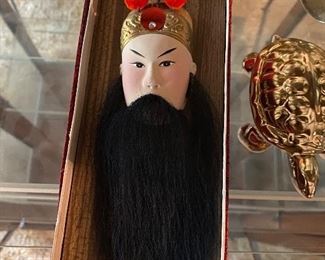 Chinese opera masks.