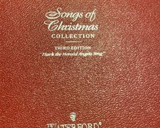 Crystal by Waterford, Orrefors, and many others.