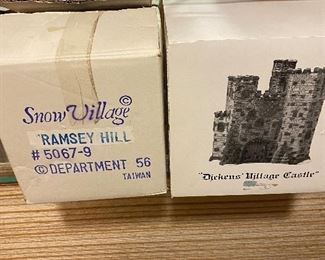 Dickens’s Village and Dept 56 Christmas.
