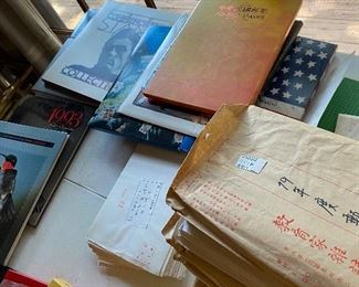 So many cool stamps and postcards!