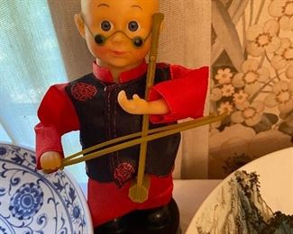 My friend Will Shepherd has a great pet store in the Avondale/Crestwood area. Stop by and give him a shout. He looks eerily like this dancing figurine.