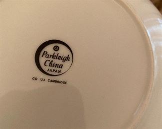 Huge china set by Parkleigh.