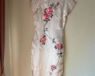 Absolutely fabulous Chinese silk dresses.