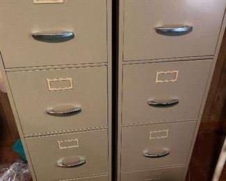 These cabinets have been cleared of all classified documents.