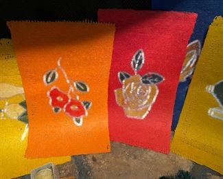 I can't tell if these are placemats or art but I just love them.