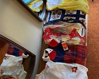 Vintage children's clothing.