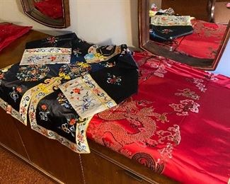 Silky smooth banners and clothes.