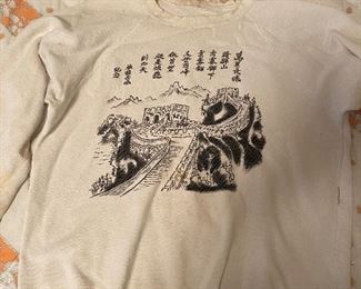 Grubby Great Wall sweatshirt.