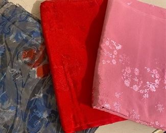 Finest fabrics from the Orient.