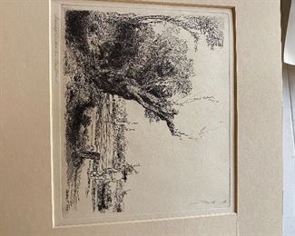 Rembrandt etching on plates by Rae Boer.
