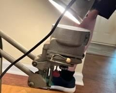 Photo enlarger with light