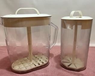Brand new Pampered Chef pitchers/fruit pressers/tea makers