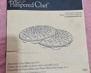 Handmade crispy chip makers, set of 2, new