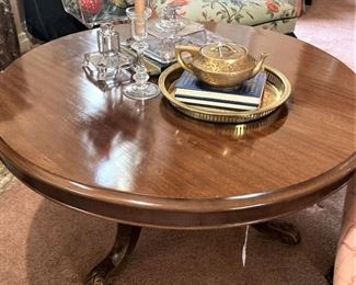Round coffee table