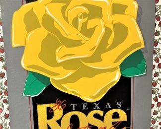 1986 Texas Rose Festival poster (89/250)