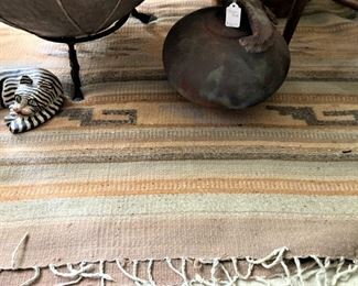 Woven rug - 5 feet x 7 feet 2 inches