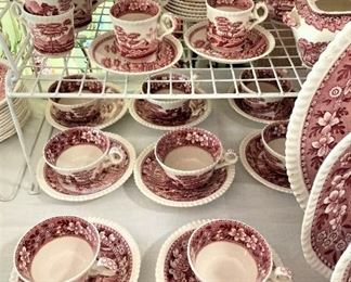 Cups and saucers - from England