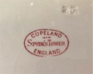 Copeland "Spode's Tower" from England