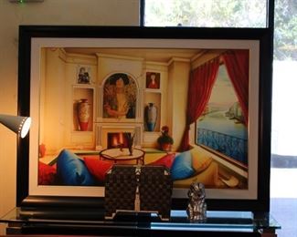 Art - Signed Oil on Canvas Orlando - listed artist 