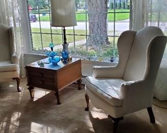Pair of nice wingback chairs