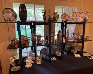 Steins, Figurines, Plates, Candles