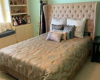Queen Bed with Mattress Set